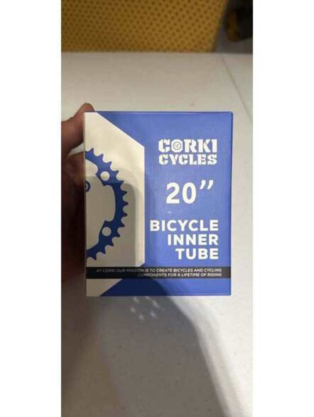 Corki Cycles 20" Bicycle Inner Tube